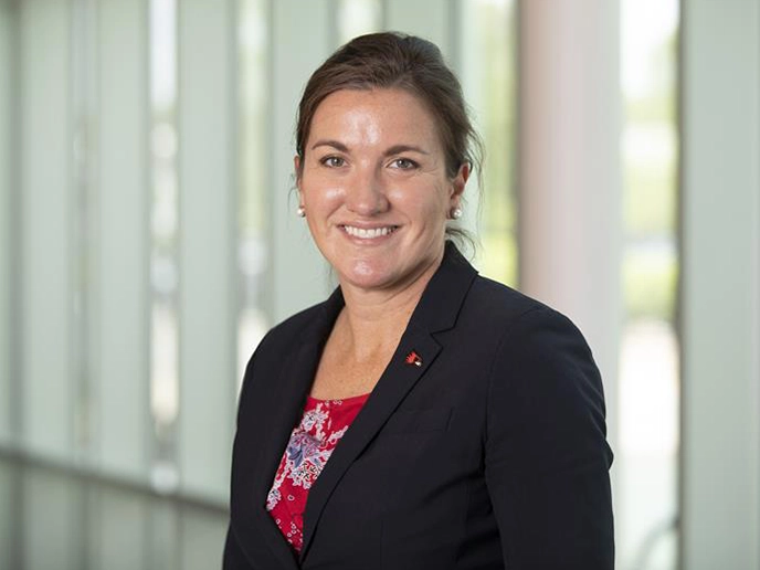 A photo of Dr. Melissa Odegard, the dean of the College of Education, Health and Human Studies.